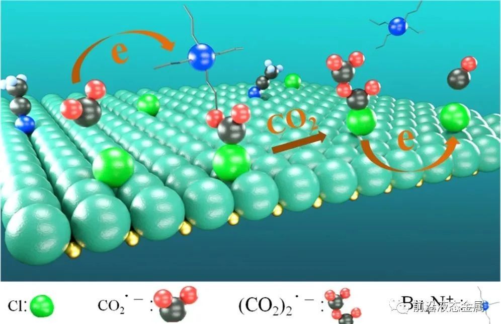 探究液态金属镓电极表面阴离子对CO2转化为CO效率影响